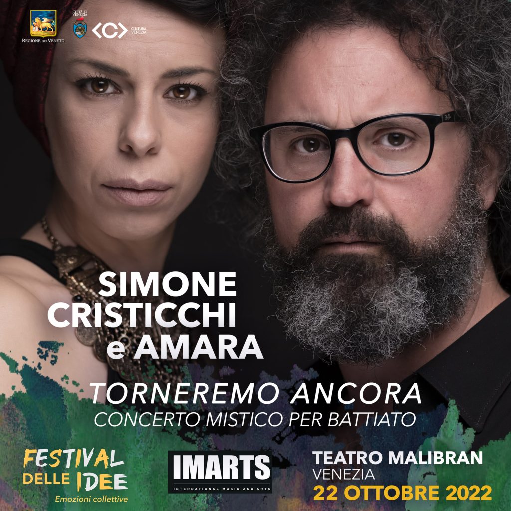 Simone Cristicchi e Amara al Festival delle Idee 2022