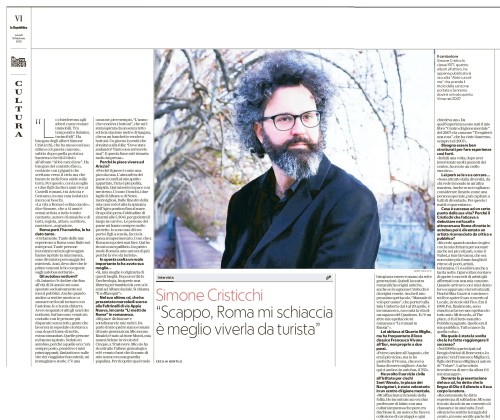 Simone Cristicchi - la Repubblica
