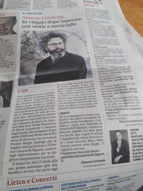 Simone Cristicchi - Rassegna