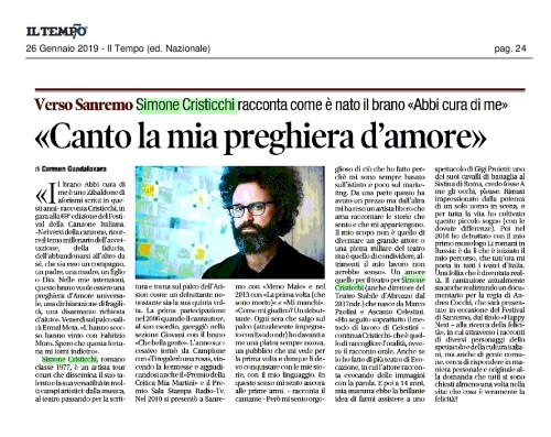 Simone Cristicchi - Il Tempo ed. Nazionale